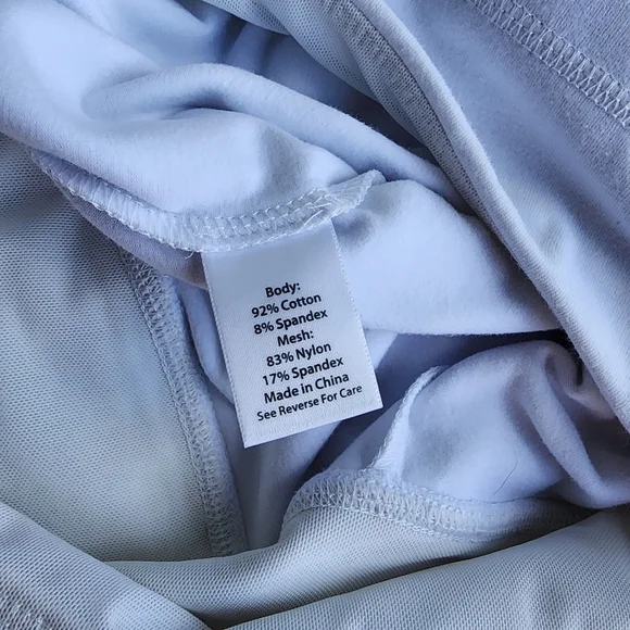 Coral Bay Golf Skort Skirt Women Petite White Athletic Stretch Elastic Mesh PS - Picture 8 of 10